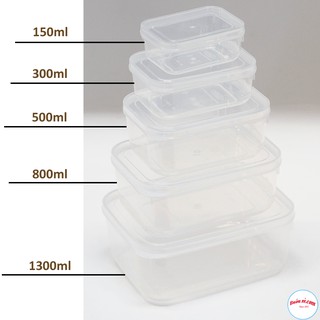 Bộ 5 hộp trữ đồ đông - hộp nhựa đựng thức ăn lạnh bầu Song Long ( MS: 2288) br00312