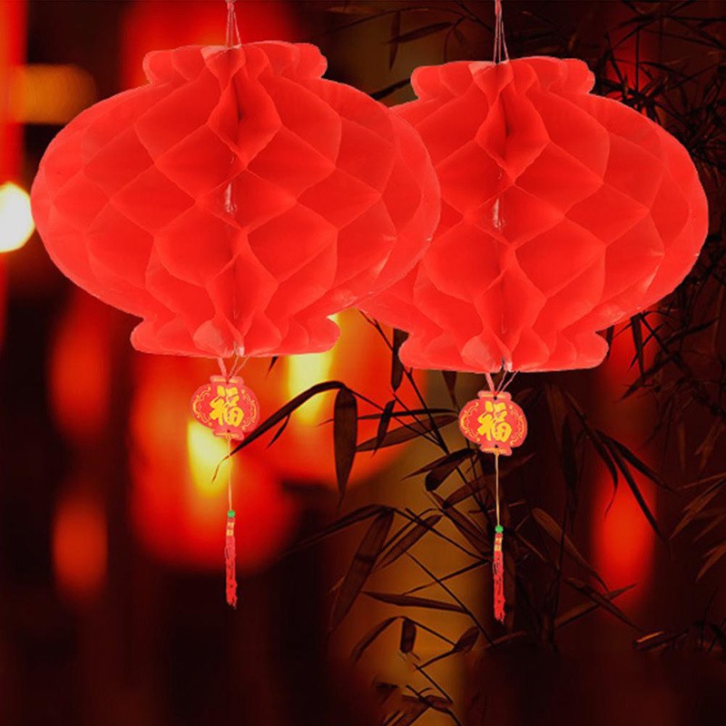 Lồng đèn nhựa chống thấm nước phong cách Trung Hoa
