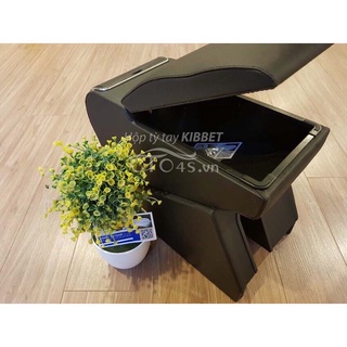 Hộp tỳ tay xe Toyota Rush màu đen chính hãng Kibbet