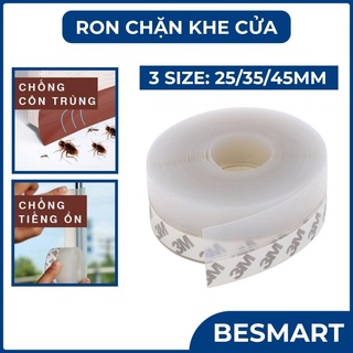 2 Mét Ron Dán Chân Cửa Chống Bụi, Chống Côn Trùng, Tiết Kiệm Điện Size 25 35 45mm
