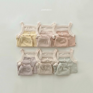 Mẫu kẻ ô 2 dây - rời peekaboo
