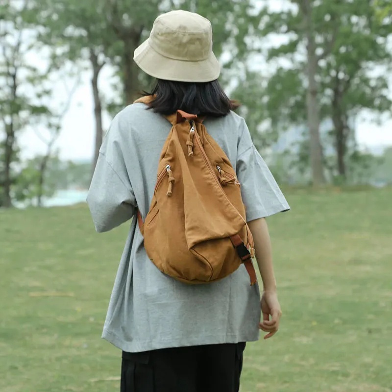 Ba Lô Đi Học Vải canvas Thời Trang Harajuku tp110