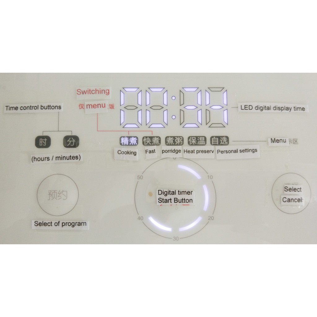 XIAOMi mi C1 4l 850w MDF Electrical Cabinet BD03ACM Multifunctional rice cooker 220V | BigBuy360 - bigbuy360.vn