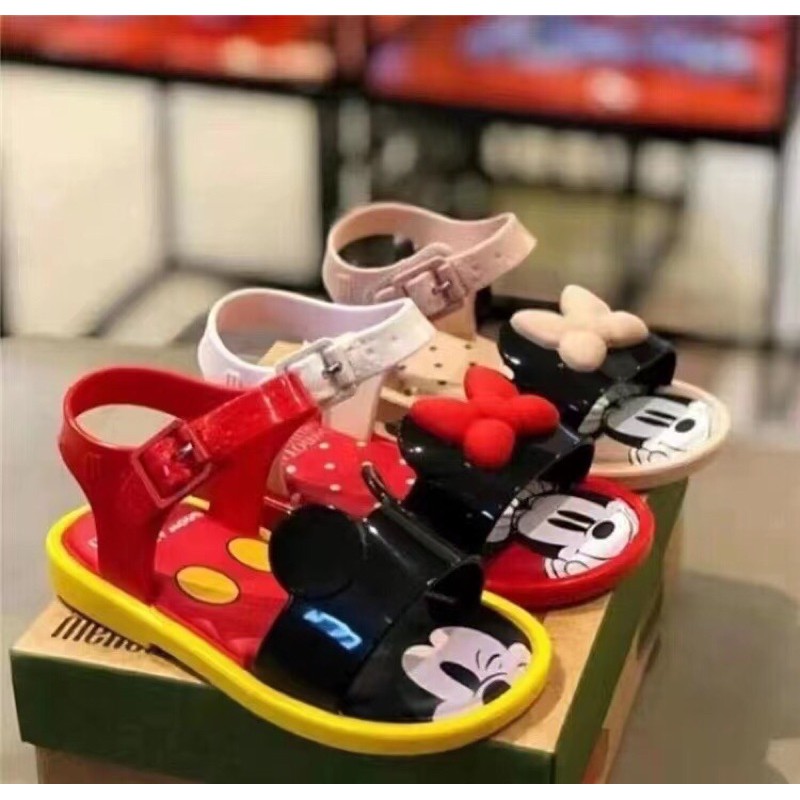 Sandal nhựa thơm Minnie bé gái siêu đẹp