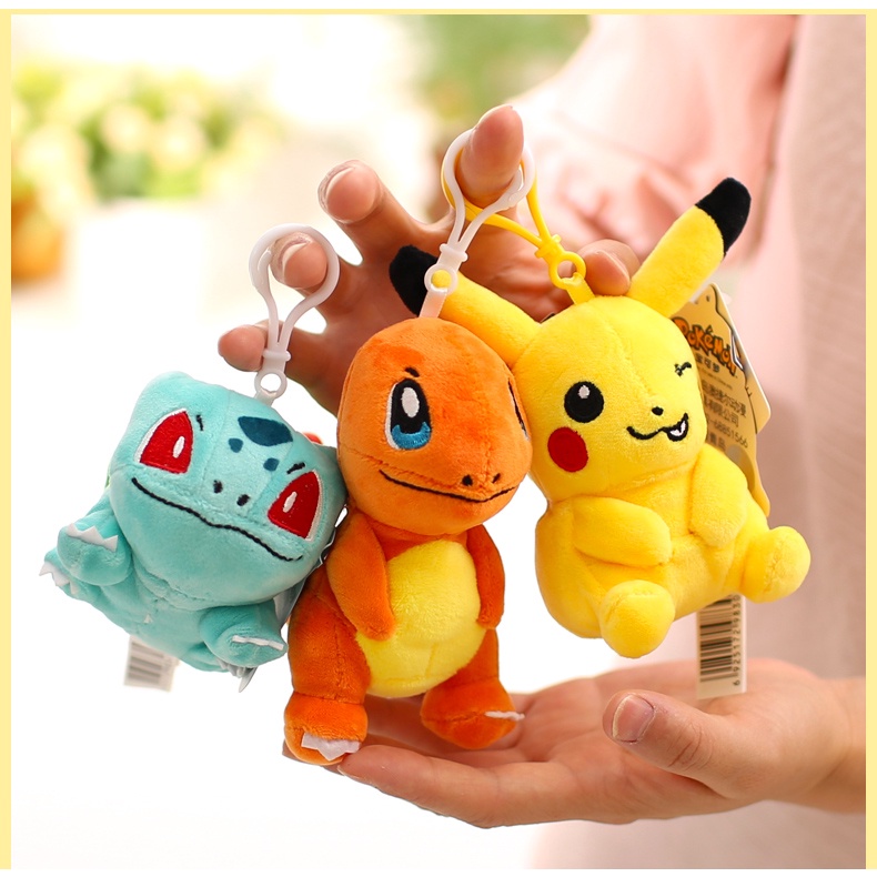 MÓC KHÓA GẤU BÔNG POKEMON (MẪU NGẪU NHIÊN)