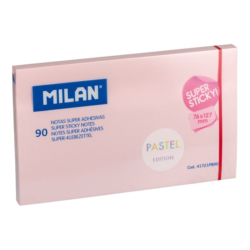 Giấy Note Milan Pastel 90 Tờ 41721P890 - Màu Hồng
