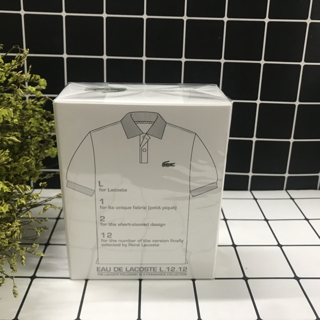 Nước Hoa Nam Chính Hãng Lacoste Eau de Lacoste L.12.12 Blanc 100ml