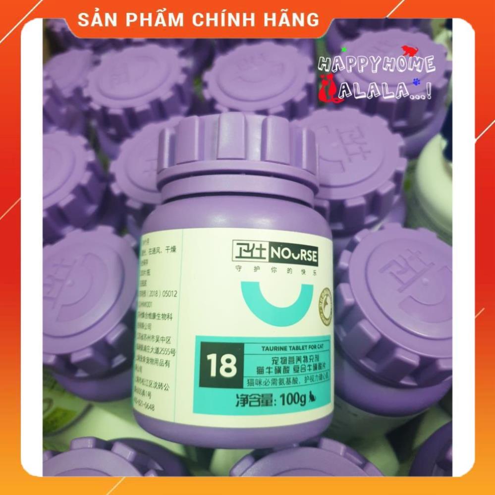 Nourse 18 - Taurine cho mèo sáng mắt, khỏe tim