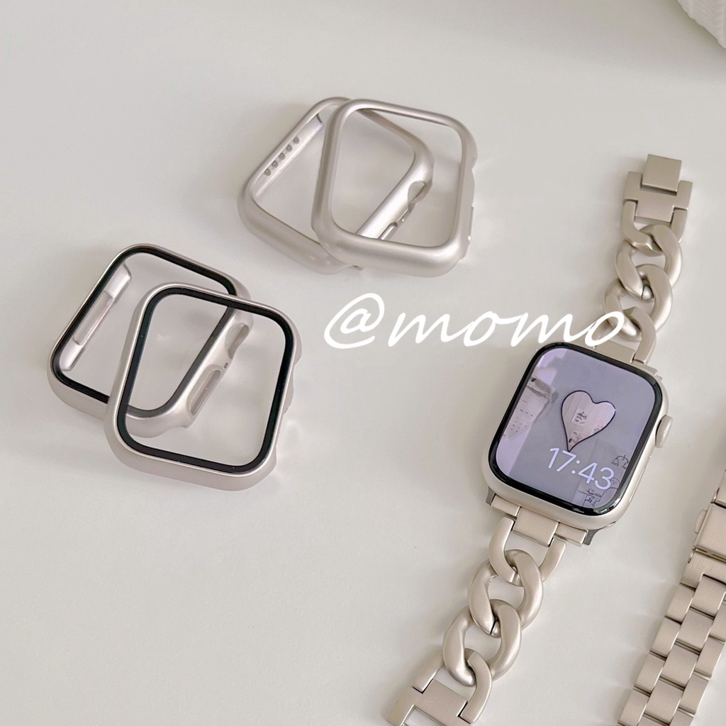 Ốp Bảo Vệ Mặt Đồng Hồ Thông Minh Apple Watch Series 8 7 6 5 4 3 2 1 45mm 41mm 42mm 38mm