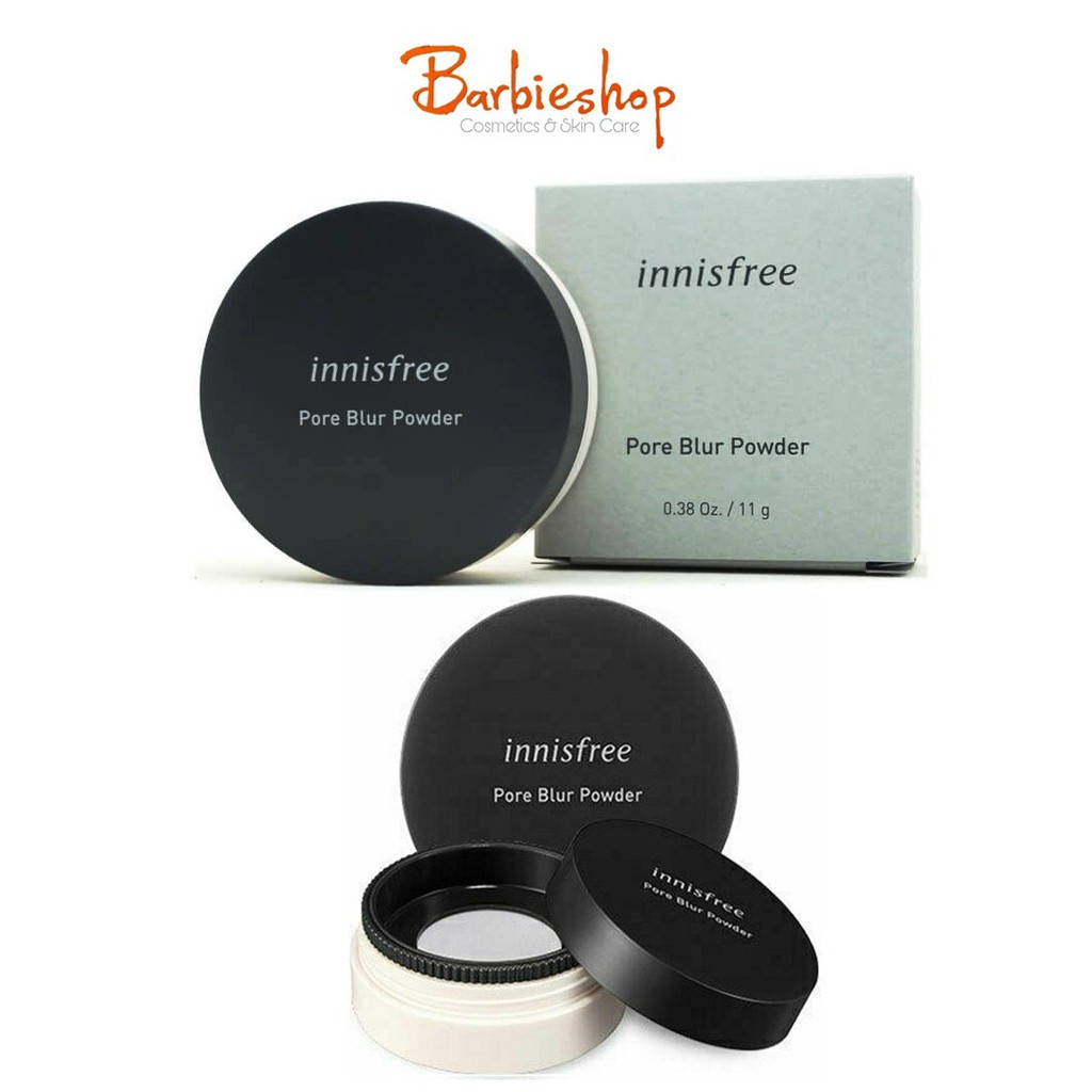 Phấn phủ bột Innisfree Pore Blur Powder 11g (hộp xám)