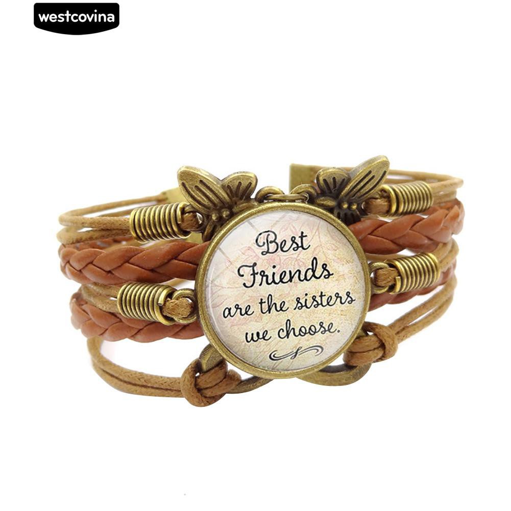 Vòng đeo tay thời trang nhiều vòng có khóa móc bằng kim loại kiểu cổ điển đầy cá tính