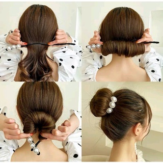 Kẹp búi tóc đính đá