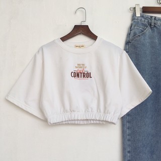 Áo croptop bo chun