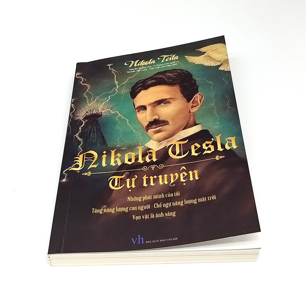 Sách - Nikola Tesla Tự Truyện - Tặng kèm bookmark | BigBuy360 - bigbuy360.vn
