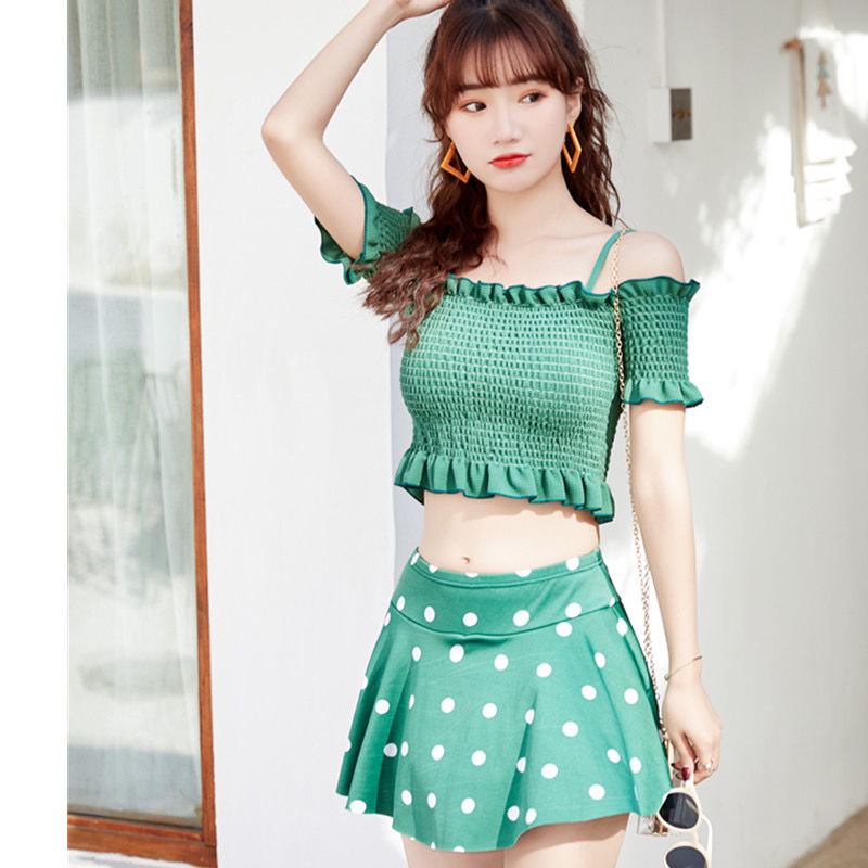 Bộ Đồ Bơi Hai Mảnh Chấm Bi Nâng Ngực Phong Cách Hàn Quốc 88243 | BigBuy360 - bigbuy360.vn