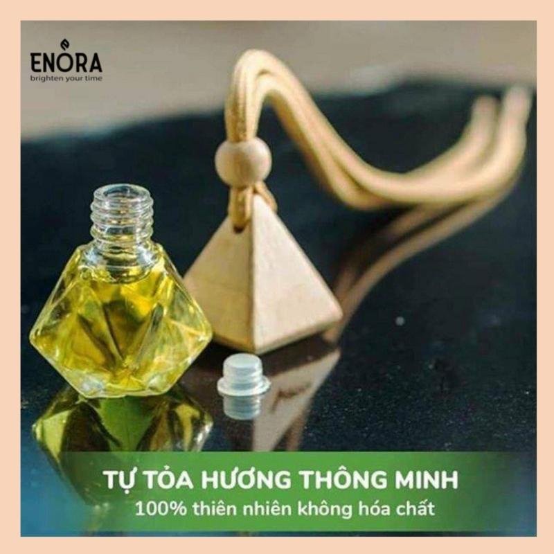 Tinh dầu Enora khử mùi, lọc không khí, đuổi muỗi, treo xe, treo phòng 10ML SẢ CHANH, DỨA, BẠC HÀ, QUẾ, TRẦM