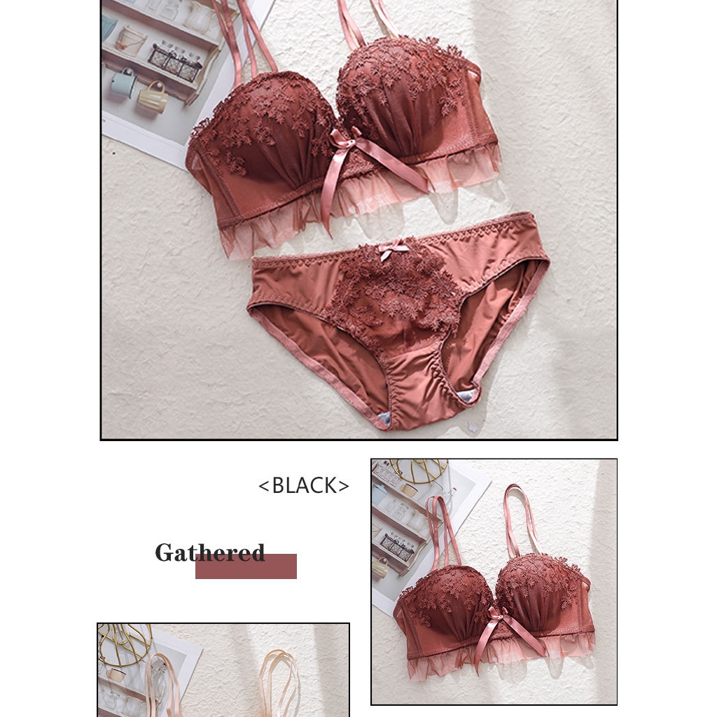 Bộ Đồ Lót Phối Ren Xinh Xắn Gợi Cảm Dành Cho Nữ | BigBuy360 - bigbuy360.vn