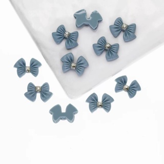 set 30 charm nơ nail 8 màu mới