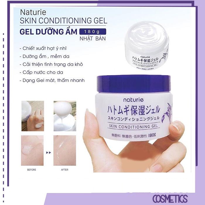 Kem Dưỡng Ẩm Hạt Ý Dĩ Naturie Skin Conditioning Gel 180gr