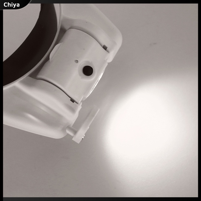 Kính Lúp Đeo Đầu 1.5x 2x 8x 6 Có 3 Đèn Led Sạc Usb Tiện Dụng