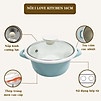 Nồi I Love Kitchen 18095 16cm Family - Sử dụng trên bếp từ - Nhập khẩu từ Indonesia theo tiêu chuẩn Châu Âu