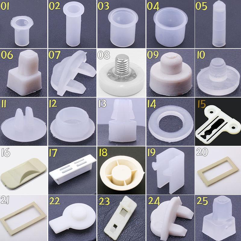 Phụ Kiện Khóa Cố Định Thẻ Tủ / Cửa Kính Phòng Thí Nghiệm Bằng Nhựa Chống Sốc