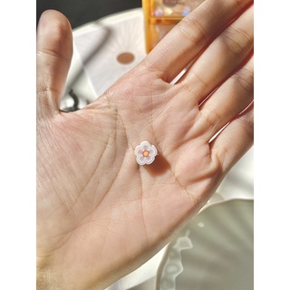 Hạt đất sét hoa trắng 6mm
