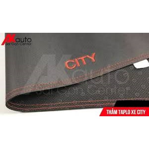 thảm taplo nhung hoặc da vân cacbon honda city 2015 -2022