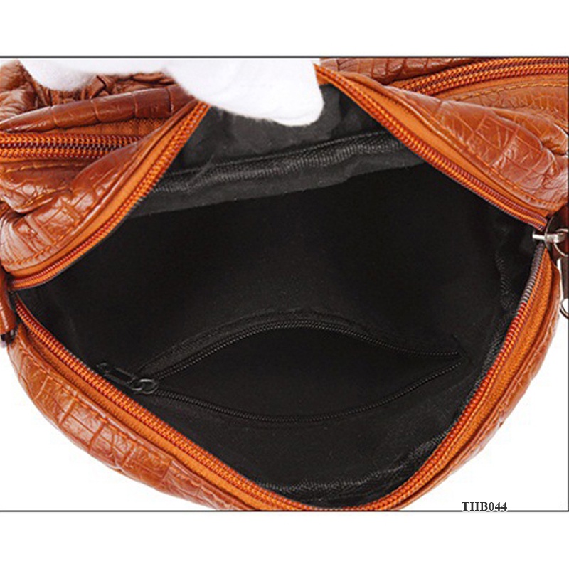 Túi xách nữ đeo vai đeo chéo, da mềm nhiều ngăn tiên lợi, phù hợp đi chơi đi làm THB044