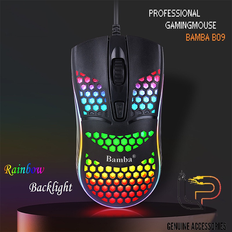 CHUỘT CHƠI GAME BAMBA B09 - MOUSE BAMBA B09 LED