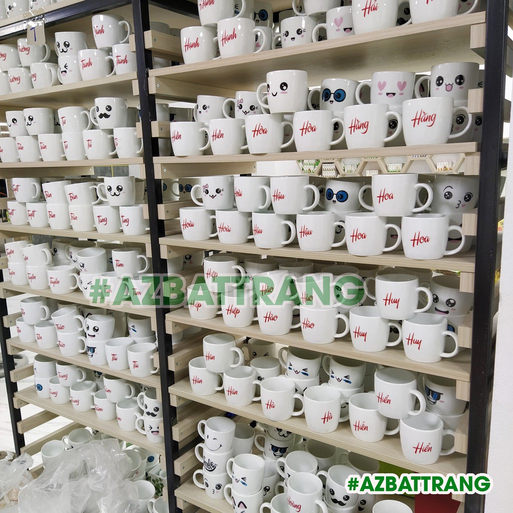 Ly cốc sứ IN TÊN Gốm Bát Tràng | BigBuy360 - bigbuy360.vn