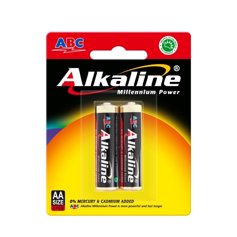Pin Alkaline  2A va 3A vĩ 2 viên