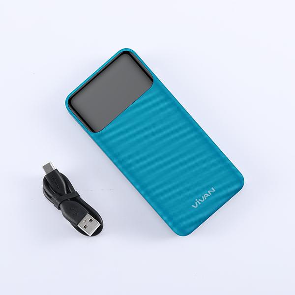 Sạc dự phòng 10000mAh sạc nhanh pd/qc 3.0 vivan vpb-x10 20w - 2output type c &amp; usb AKIA Smart Home