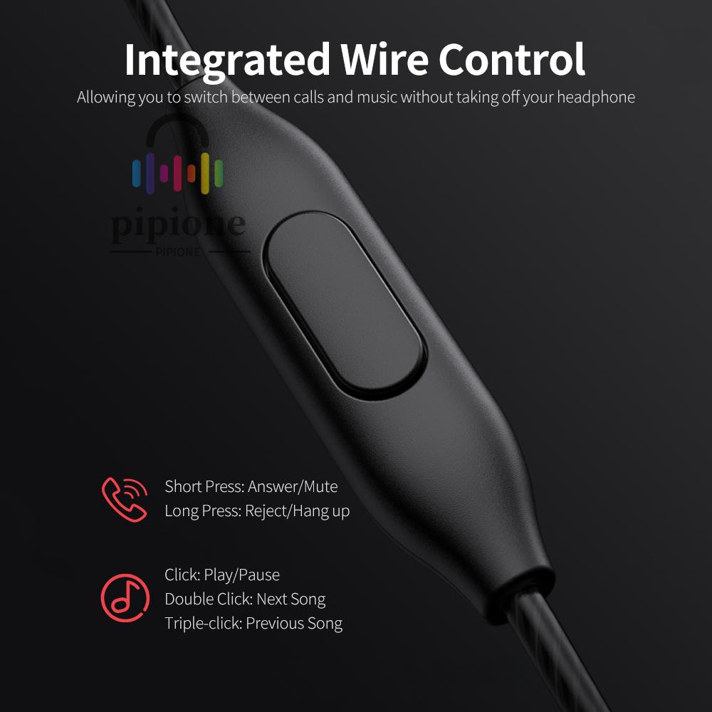 YOOBAO Tai Nghe Trong Giắc Cắm 3.5mm Có Mic Chất Lượng Cao | BigBuy360 - bigbuy360.vn