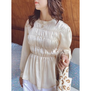 Áo lụa chun thân Sharry Top Gem Clothing SP060322