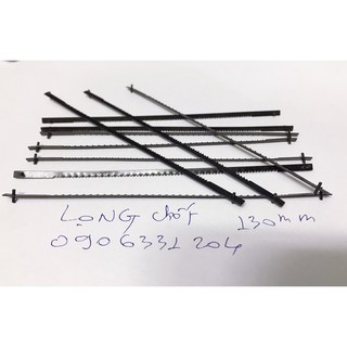 10 Lưỡi Cưa Lọng có Chốt 130 mm