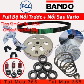 Full Bộ nồi trước và Nồi Sau Honda Vario 125 / 150cc ( Bando / FCC )