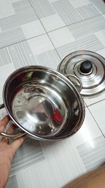 Nồi lẩu inox dày xịn 22cm - 24cm