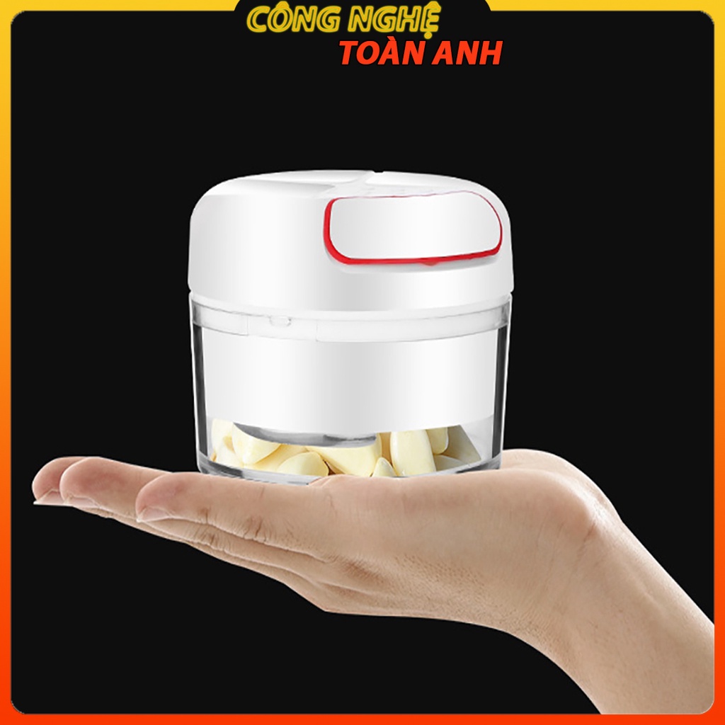 Máy xay tỏi ớt cầm tay nhỏ gọn, tiện ích