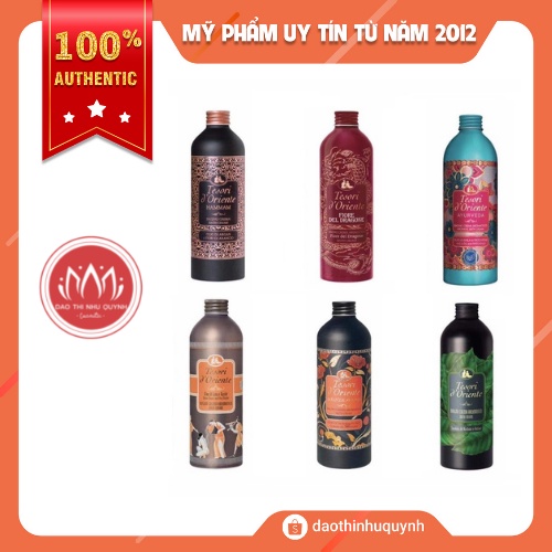 Sữa Tắm Nước Hoa Tesori D`Oriente Hammam Chai Nhôm 500ml - Chai Xích 250ml Hàng Ý Cao Cấp Chính Hãng Hoa Sen - Hoa Trà | BigBuy360 - bigbuy360.vn