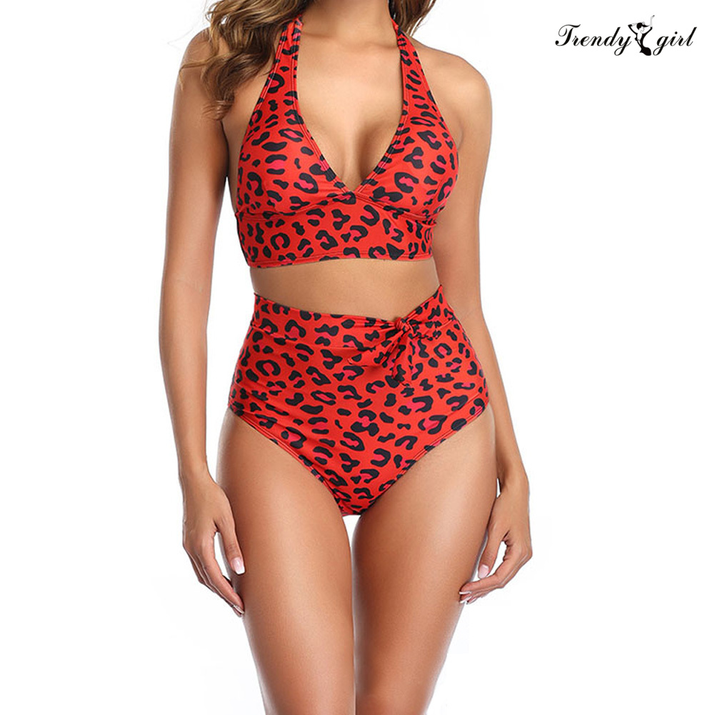 Set Đồ Tắm In Họa Tiết Da Báo Quyến Rũ Dành Cho Nữ | BigBuy360 - bigbuy360.vn
