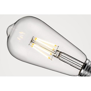 Bóng đèn Led Edison ST64 4W đui E27 HL Lighting