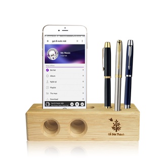 Đế Đựng Điện Thoại Ipad Gỗ Đức Thành