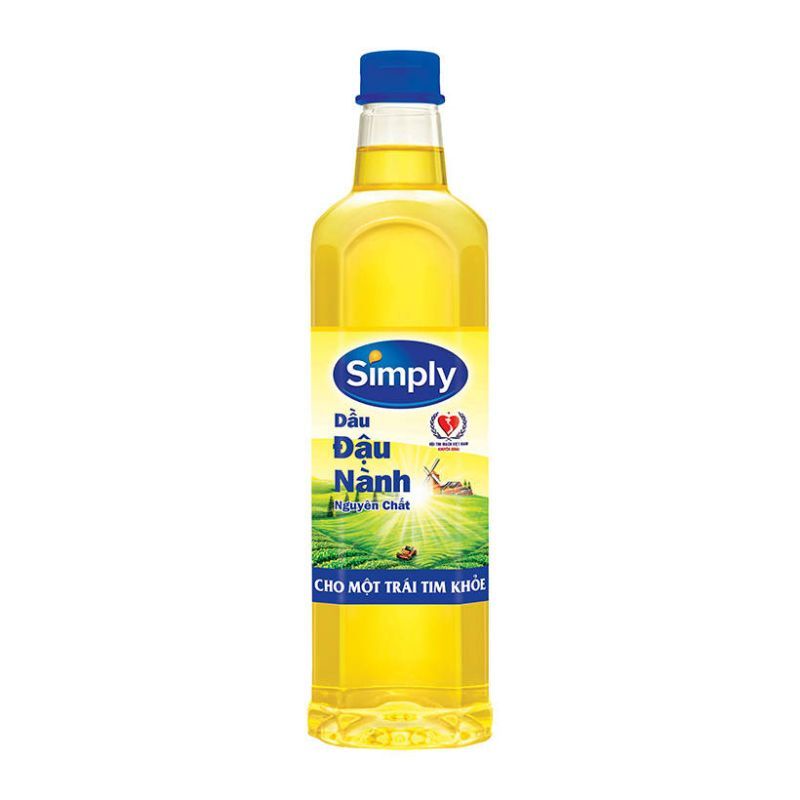 Dầu đậu nành Simply - chai x 1L