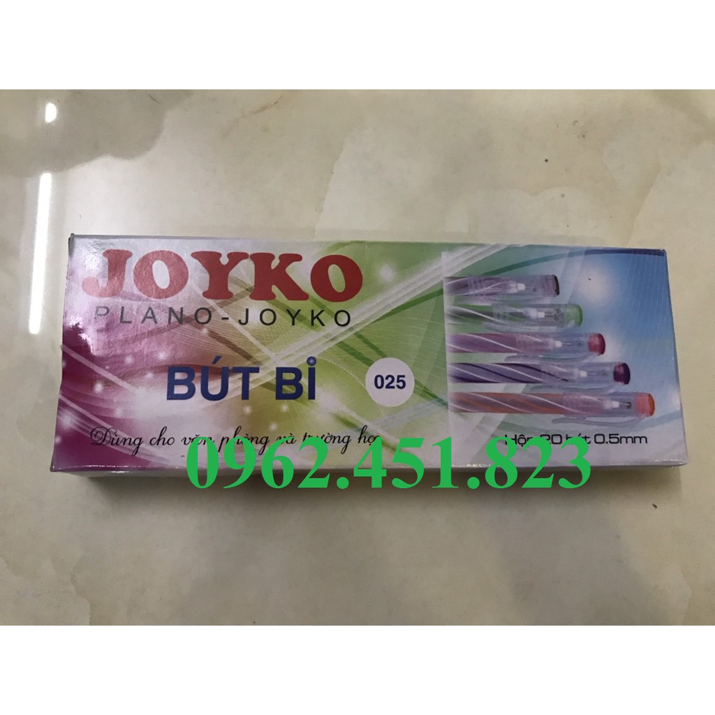 100 chiếc Bút nến dài JOYKO J024, J025, J029 - 5 hộp - 5HOPJOYKO