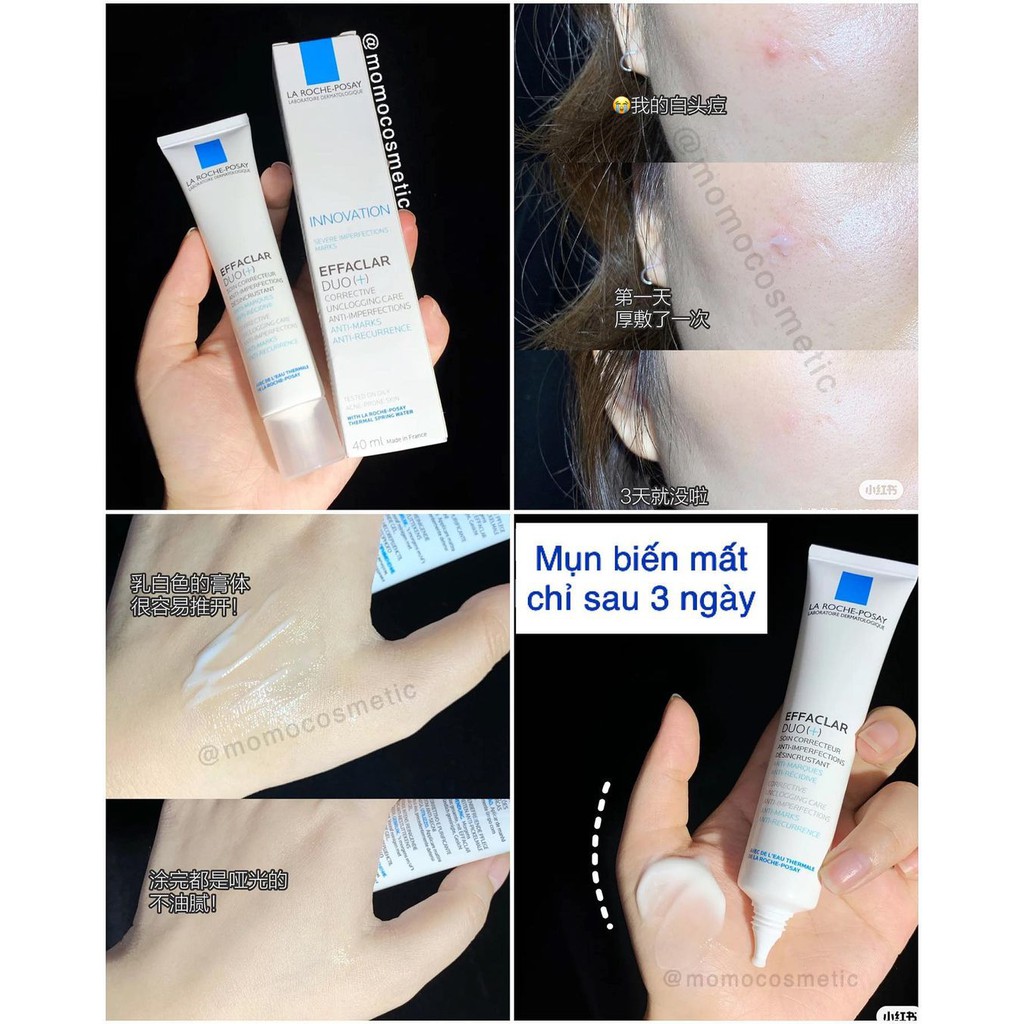 Kem chấm mụn LRP Effaclar Duo+