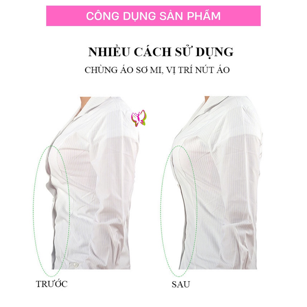 36 băng dính cố định quần áo, miếng dán chống lộ, hở ngực, vai áo unisex  Anna Shop
