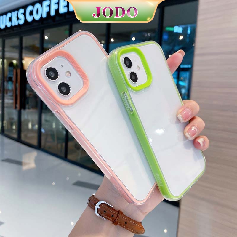 Ốp Điện Thoại Mềm Trong Suốt 3 Trong 1 Cho Iphone 14 13 12 11 Pro Promax 6 6S SE 7 8 Plus X XR XSMax