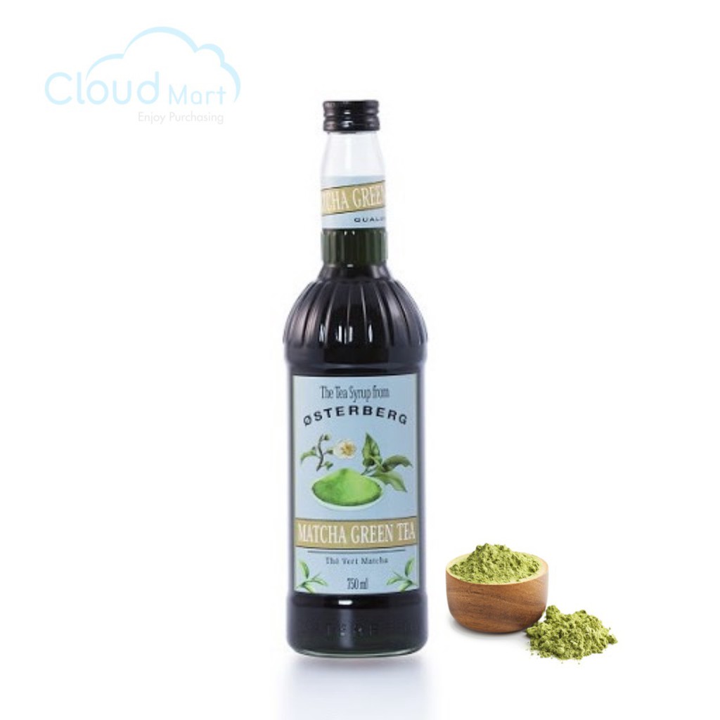 Syrup Osterberg Matcha Greentea (Trà Xanh) 750ml