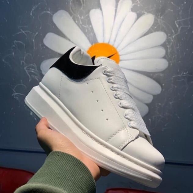 [ XẢ KHO] ✅[ Full Box + Bill 🌺] Giày thể thao,Sneakers nam nữ mqen trắng gót đen,phản quang tăng chiều cao 4cm,êm chân | BigBuy360 - bigbuy360.vn